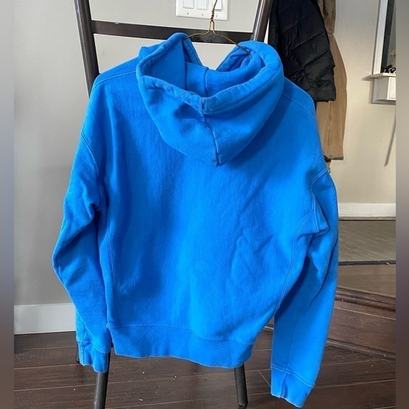 CHAMPION Blue Hoodie size small - Picture 3 of 12